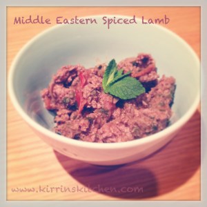 Middle Eastern Spiced Lamb