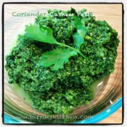 Coriander Cashew Pesto